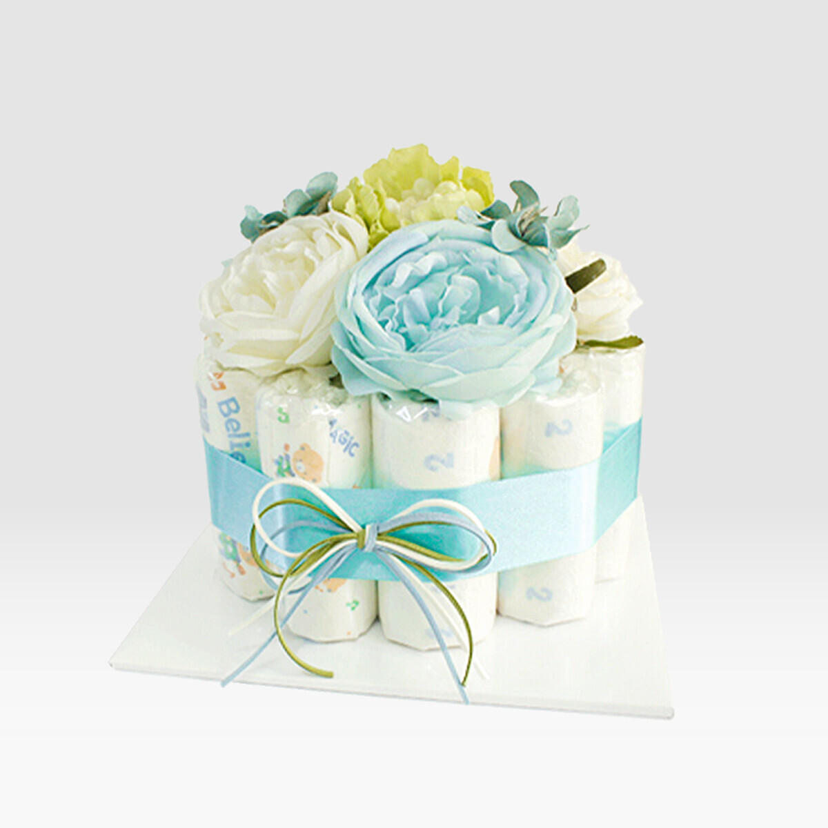 꽃집청년들,기저귀 케이크 1단