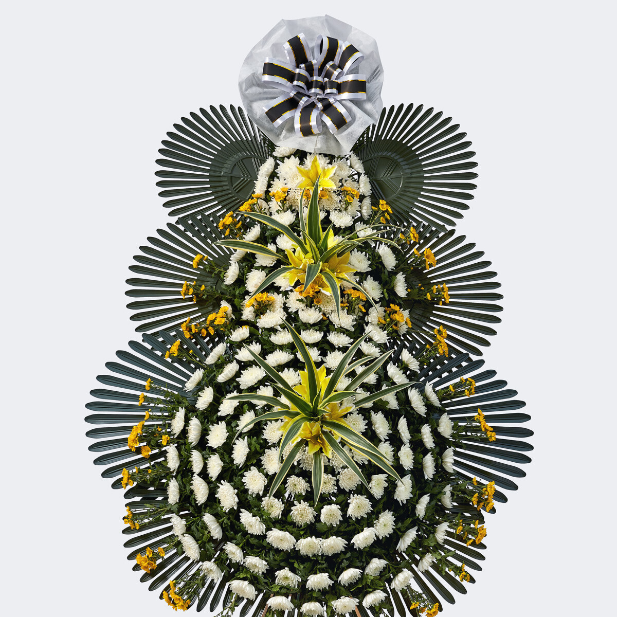 꽃집청년들,3단 근조화환 3호