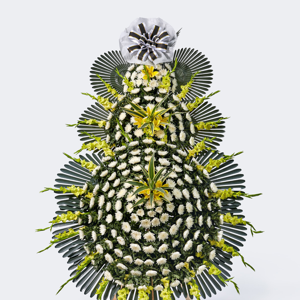 꽃집청년들,3단 근조화환 4호