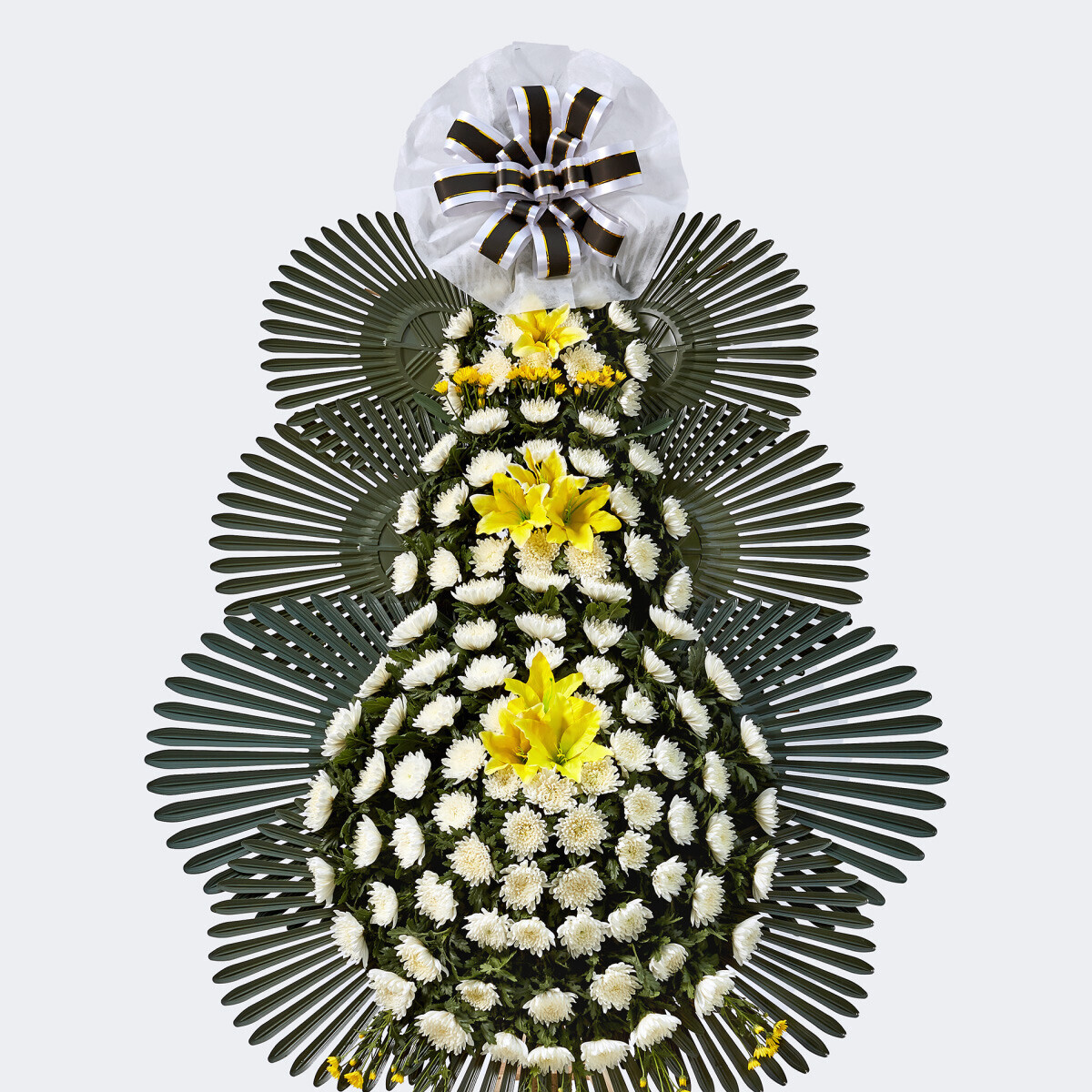 꽃집청년들,3단 근조화환 애도