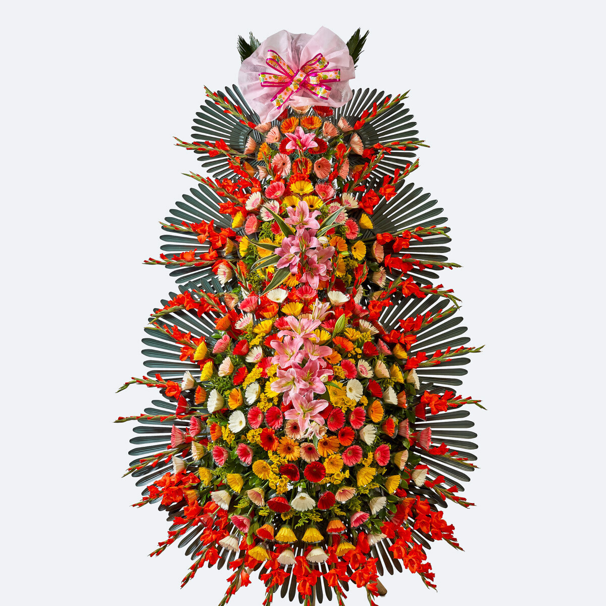 꽃집청년들,3단 축하화환 4호