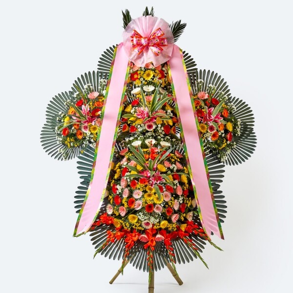 꽃집청년들,5단 축하화환