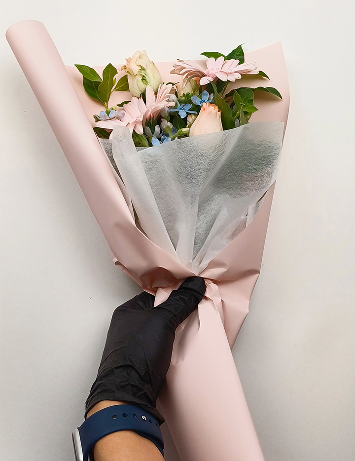 꽃다발 플로드 지로 포장하기